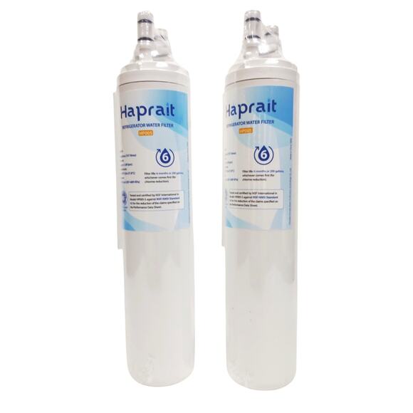 2-PACK Haprait HP005 Refrigerator Water Filter Replacement for ULTRA - Picture 3 of 9